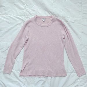 J. Crew Supersoft Yarn pullover Sweater Pink M